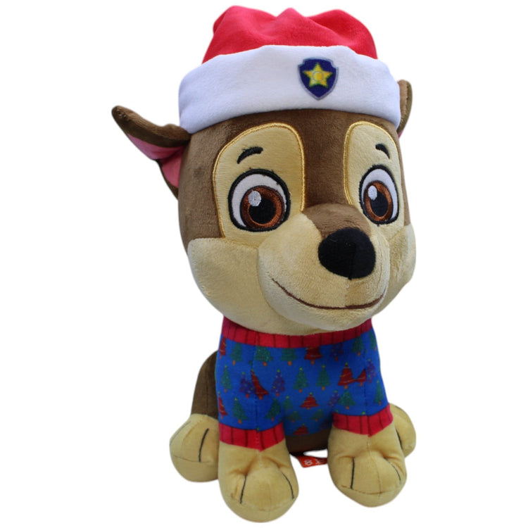 12310227 Nickelodeon Weihnachts - Chase aus Paw Patrol, sitzend Kuscheltier Kumpel Leo Gebraucht Hund