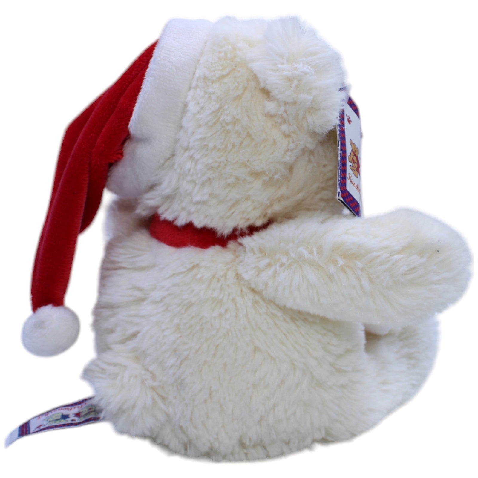 12310234 Kuschelwuschel Karstadt, Weihnachtlicher Bär mit Zipfelmütze & Schal Kuscheltier Kumpel Leo Bär Gebraucht Teddy