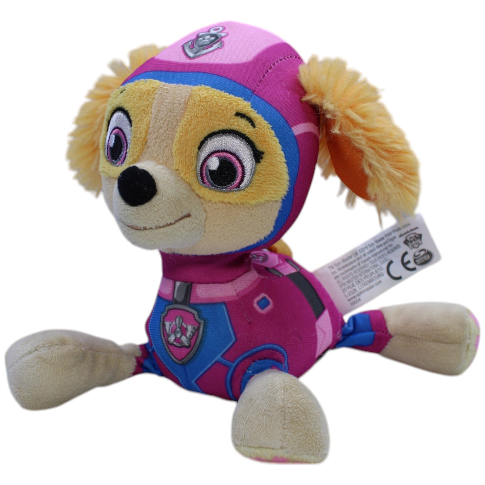 12310237 Spin Master Sea Patrol Skye aus Paw Patrol Kuscheltier Kumpel Leo Gebraucht Hund