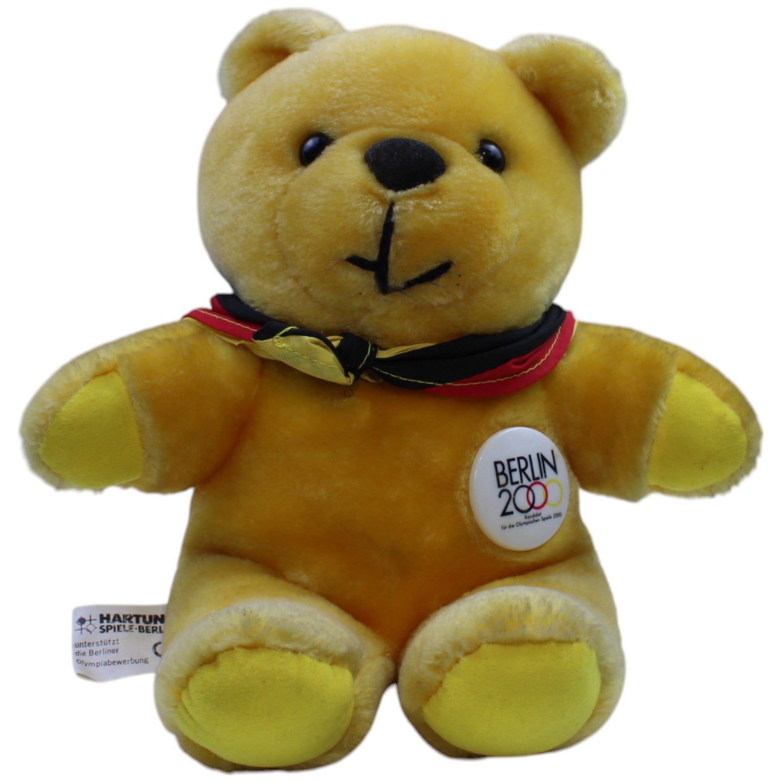 12310241 Hartung Spiele Berlin Berlin 2000 Olympia Teddybär Kuscheltier Kumpel Leo Bär Gebraucht Teddy