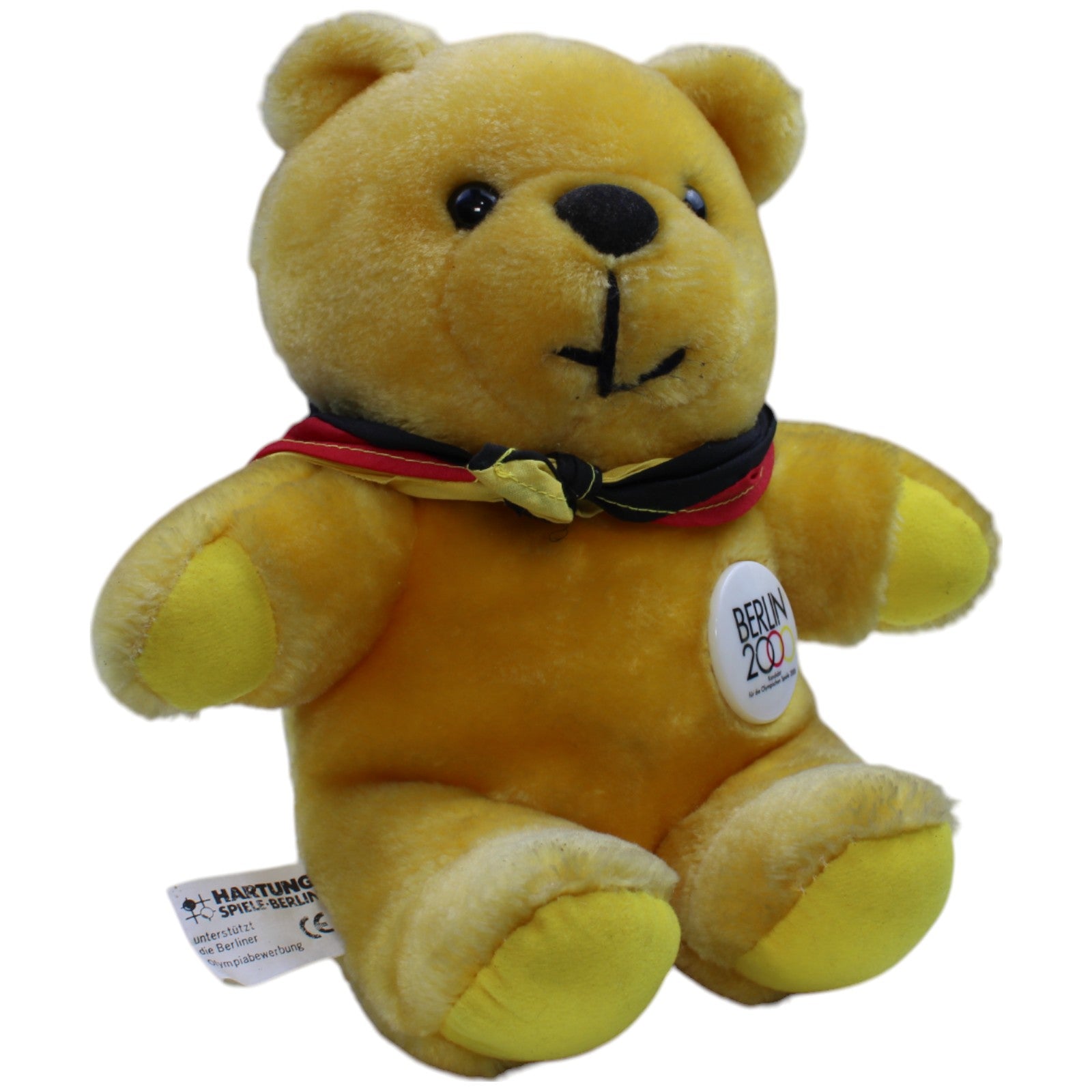 12310241 Hartung Spiele Berlin Berlin 2000 Olympia Teddybär Kuscheltier Kumpel Leo Bär Gebraucht Teddy