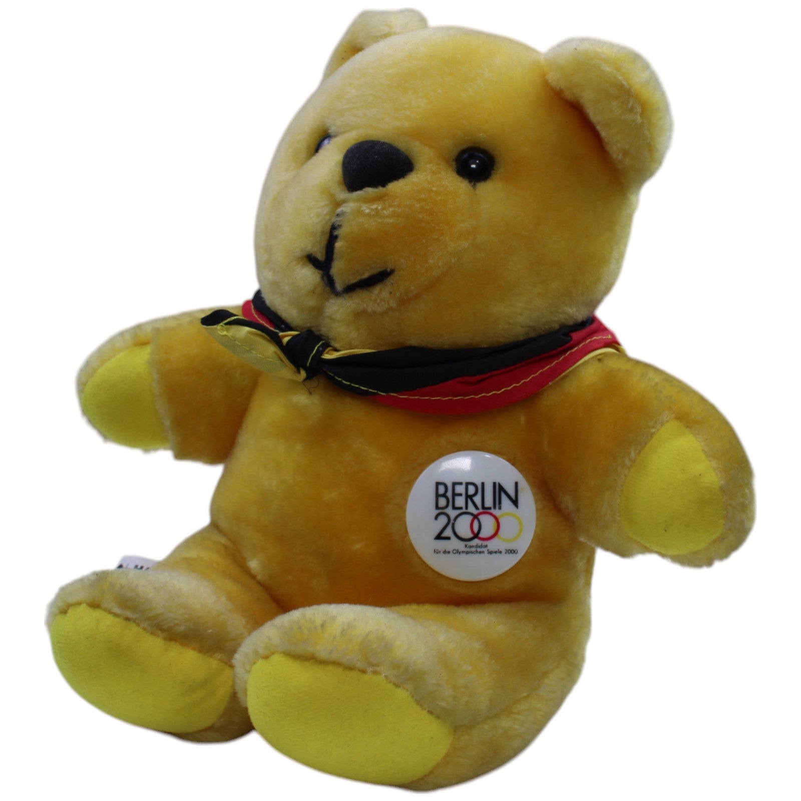 12310241 Hartung Spiele Berlin Berlin 2000 Olympia Teddybär Kuscheltier Kumpel Leo Bär Gebraucht Teddy