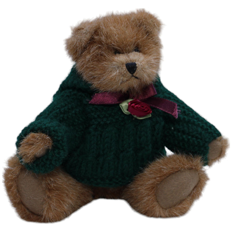 12310264 THE BOYDS COLLECTION Teddybär grünem Pullover Kuscheltier Kumpel Leo Bär Gebraucht Teddy