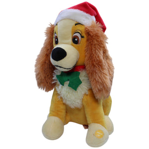 12310279 Sambro Disney Weihnachts - Susi aus Susi und Strolch mit Sound Kuscheltier Kumpel Leo Gebraucht Hund