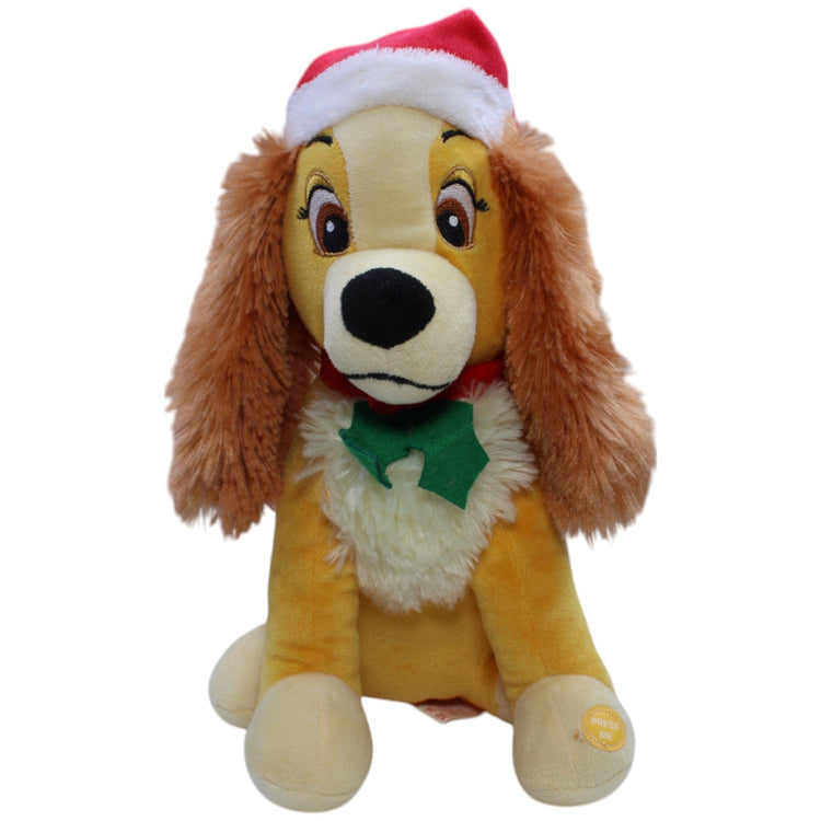 12310279 Sambro Disney Weihnachts - Susi aus Susi und Strolch mit Sound Kuscheltier Kumpel Leo Gebraucht Hund