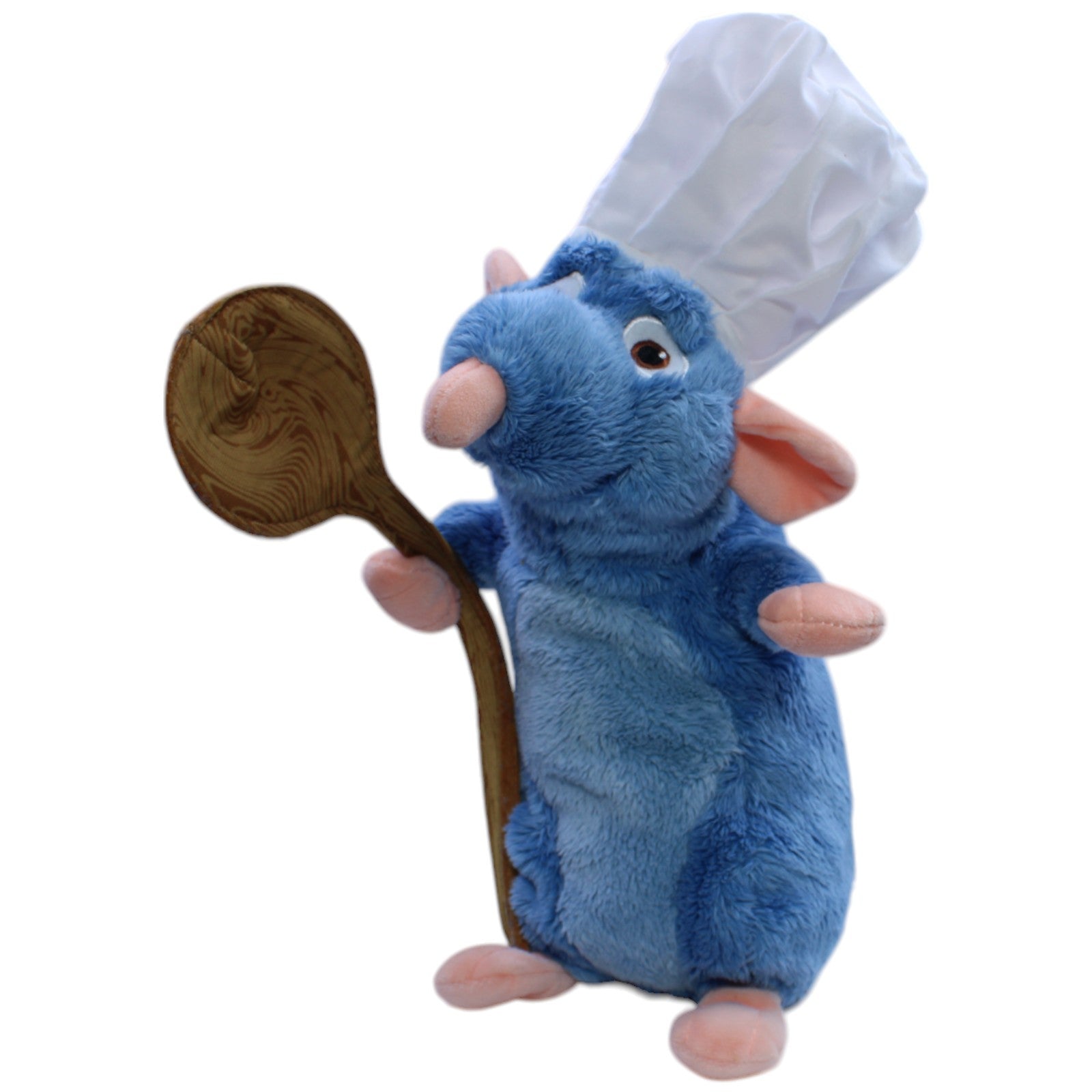 12310286 Nicotoy Remy mit Kochmütze und Löffel aus Ratatouille Kuscheltier Kumpel Leo Disney Gebraucht Pixar