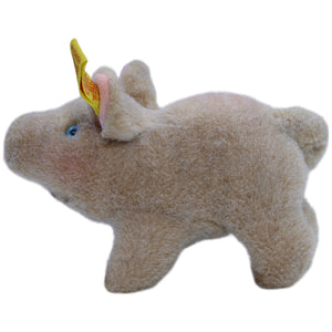 12310304 Steiff Schwein Piggy (1505/10) Kuscheltier Kumpel Leo Gebraucht Vintage West - Germany