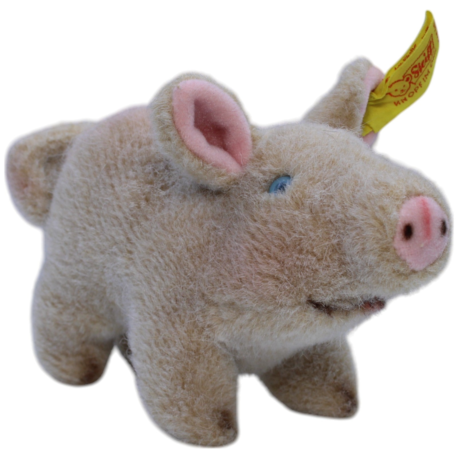 12310304 Steiff Schwein Piggy (1505/10) Kuscheltier Kumpel Leo Gebraucht Vintage West - Germany