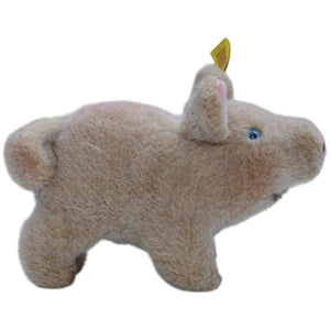 12310304 Steiff Schwein Piggy (1505/10) Kuscheltier Kumpel Leo Gebraucht Vintage West - Germany