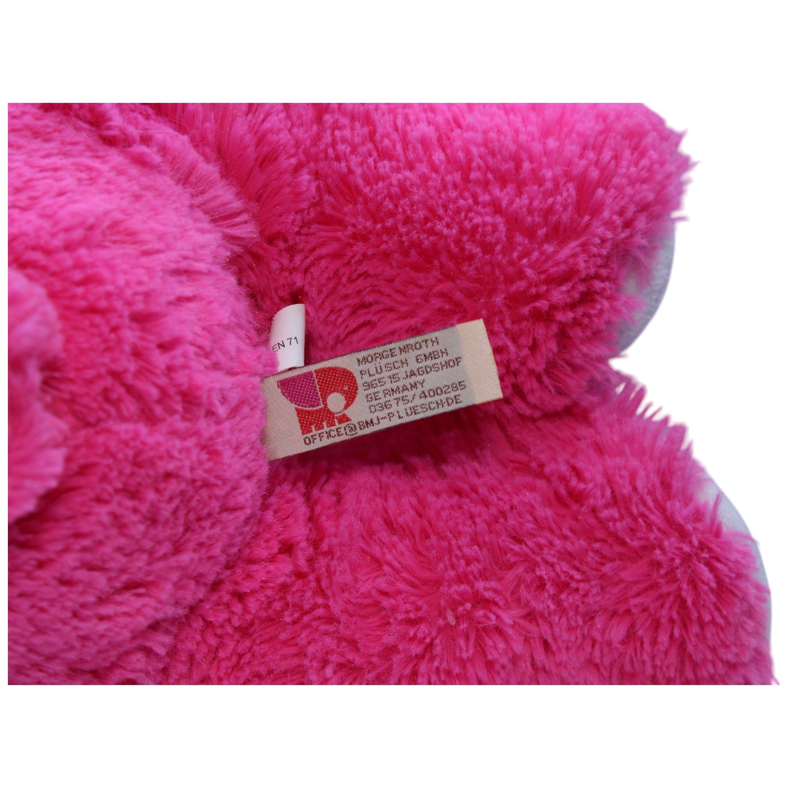 12310321 Morgenroth XL Pinker Teddybär "Ich mag Dich" Kuscheltier Kumpel Leo Bär Gebraucht Teddy