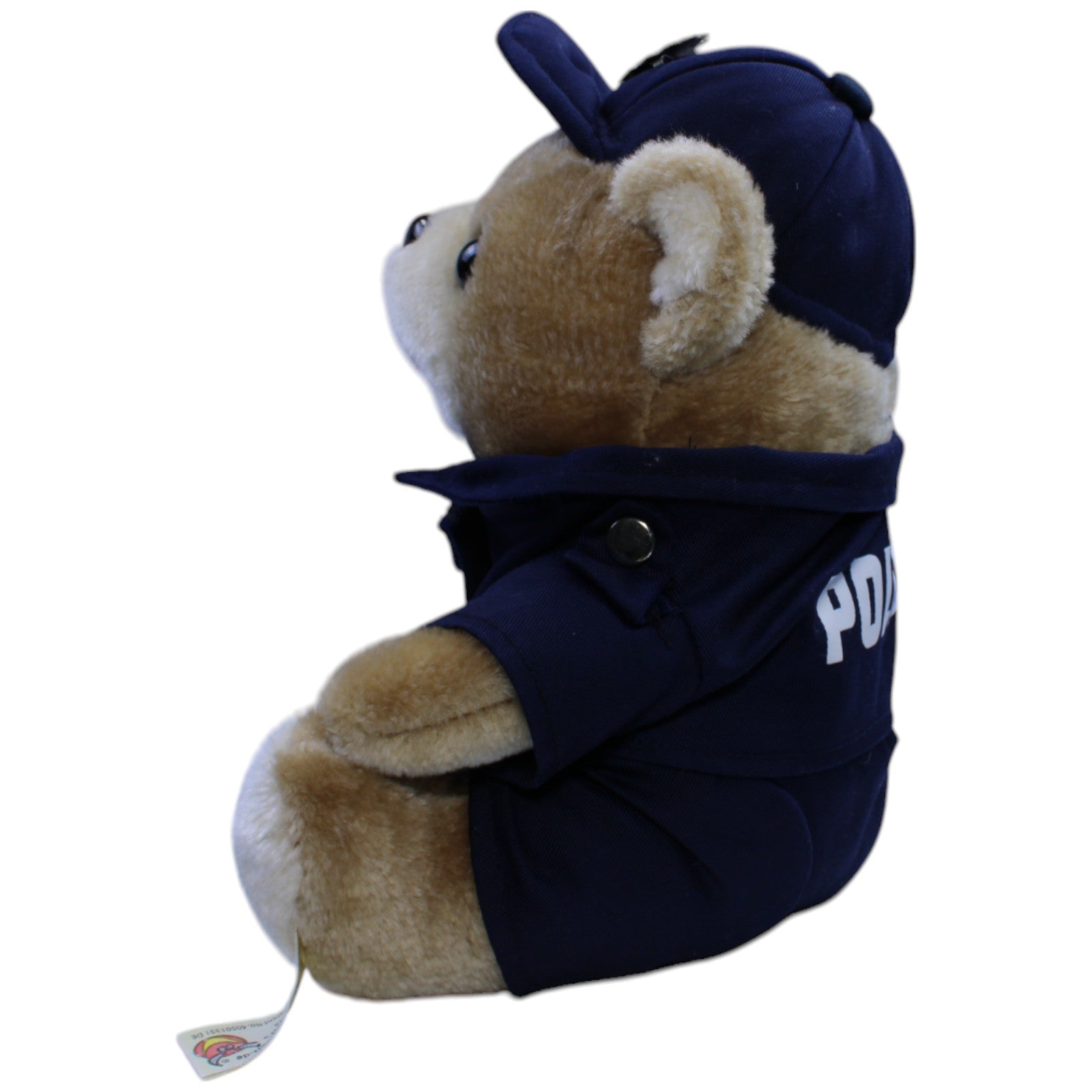 12310333 Devil´s Originals Teddybär mit Zoll - Uniform Kuscheltier Kumpel Leo Bär Gebraucht Teddy