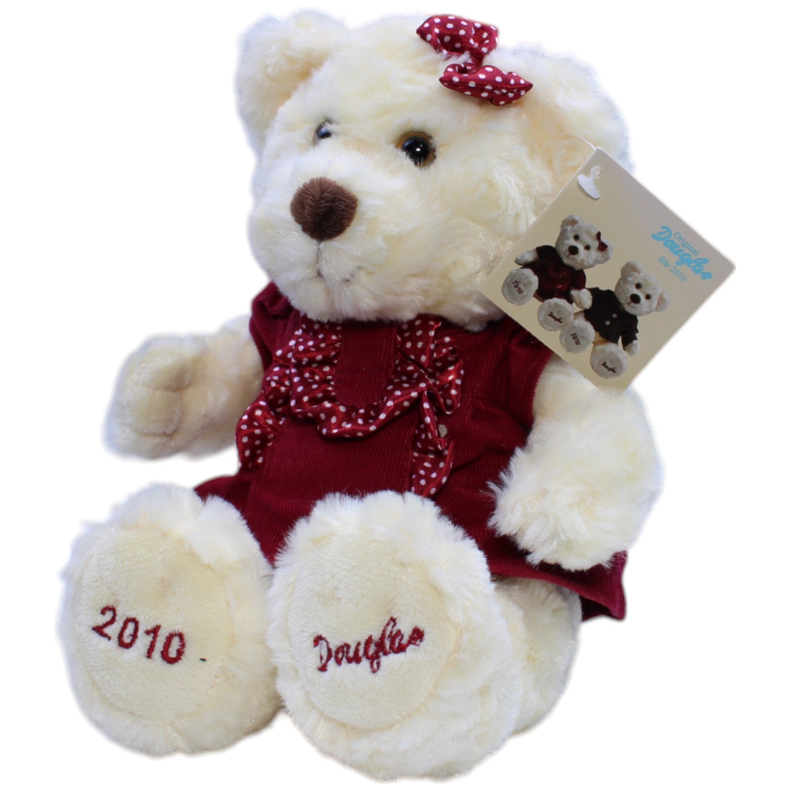 12310346 Lifestyle Trending Company Douglas 2010, Teddybär im Kleid Kuscheltier Kumpel Leo Bär neu