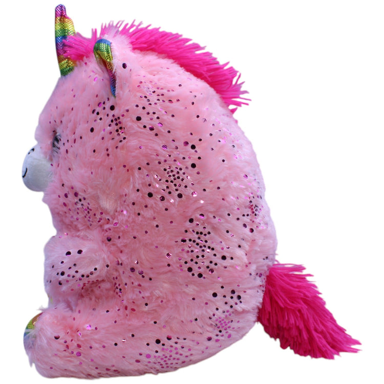 12310420 Landahl & Baumann Einhorn mit Regenbogenhorn, rosa Kuscheltier Kumpel Leo Gebraucht