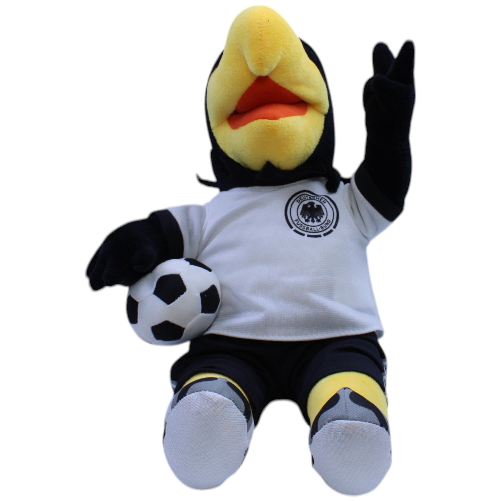 12310422 Promo - Dis DFB Maskottchen, Adler Paule Kuscheltier Kumpel Leo Gebraucht