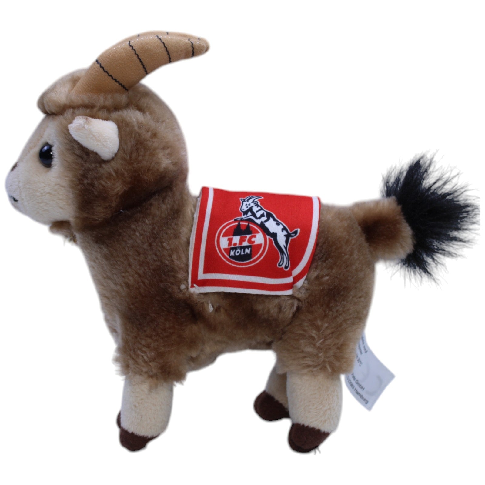 12310423 Promotion Pets 1. FC Köln Maskottchen, Geißbock Hennes Kuscheltier Kumpel Leo Gebraucht