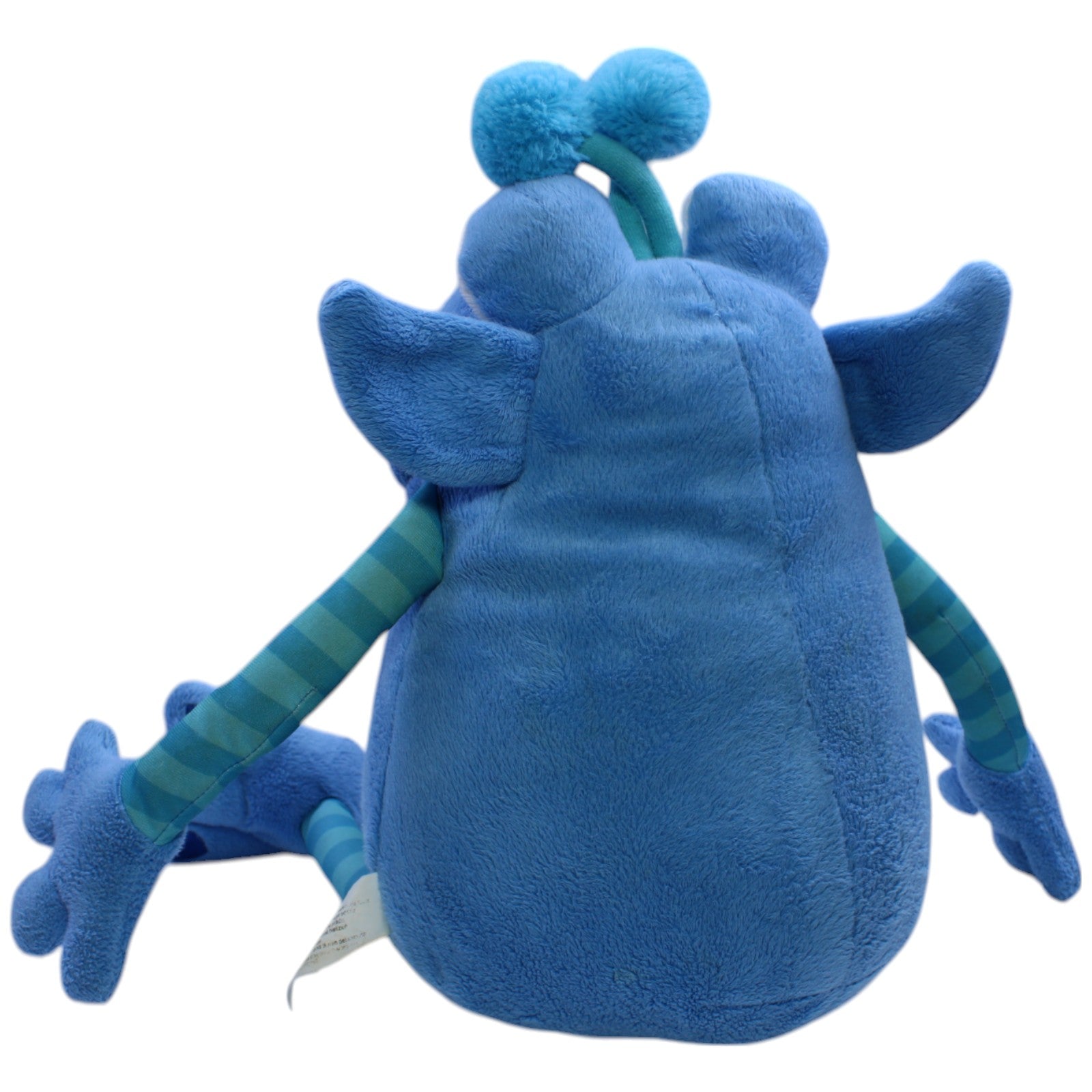 12310453 Tchibo XL Schlenker Monster, blau Plüschfigur Kumpel Leo Gebraucht TCM