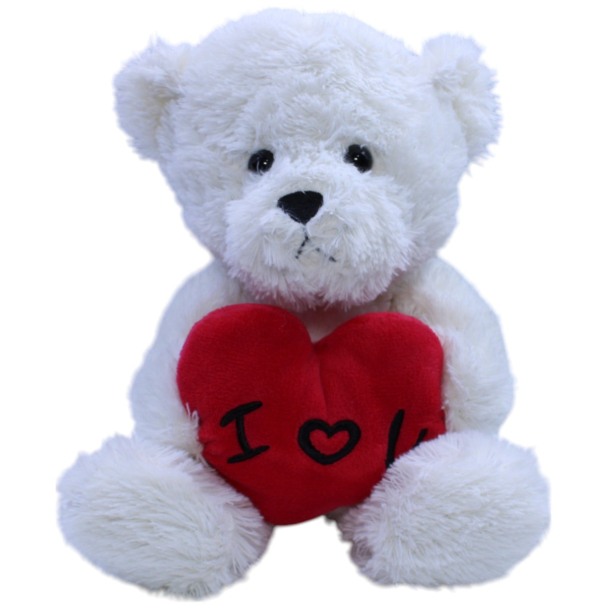 12310478 TEDI Kuschelfreund, Teddybär mit Herz "I ❤ U" Kuscheltier Kumpel Leo Bär Gebraucht Teddy