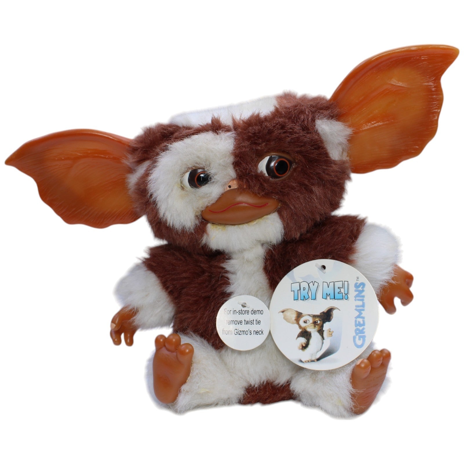 12310483 NECA Gizmo aus Gremlins mit Sound Plüschfigur Kumpel Leo Gismo neu