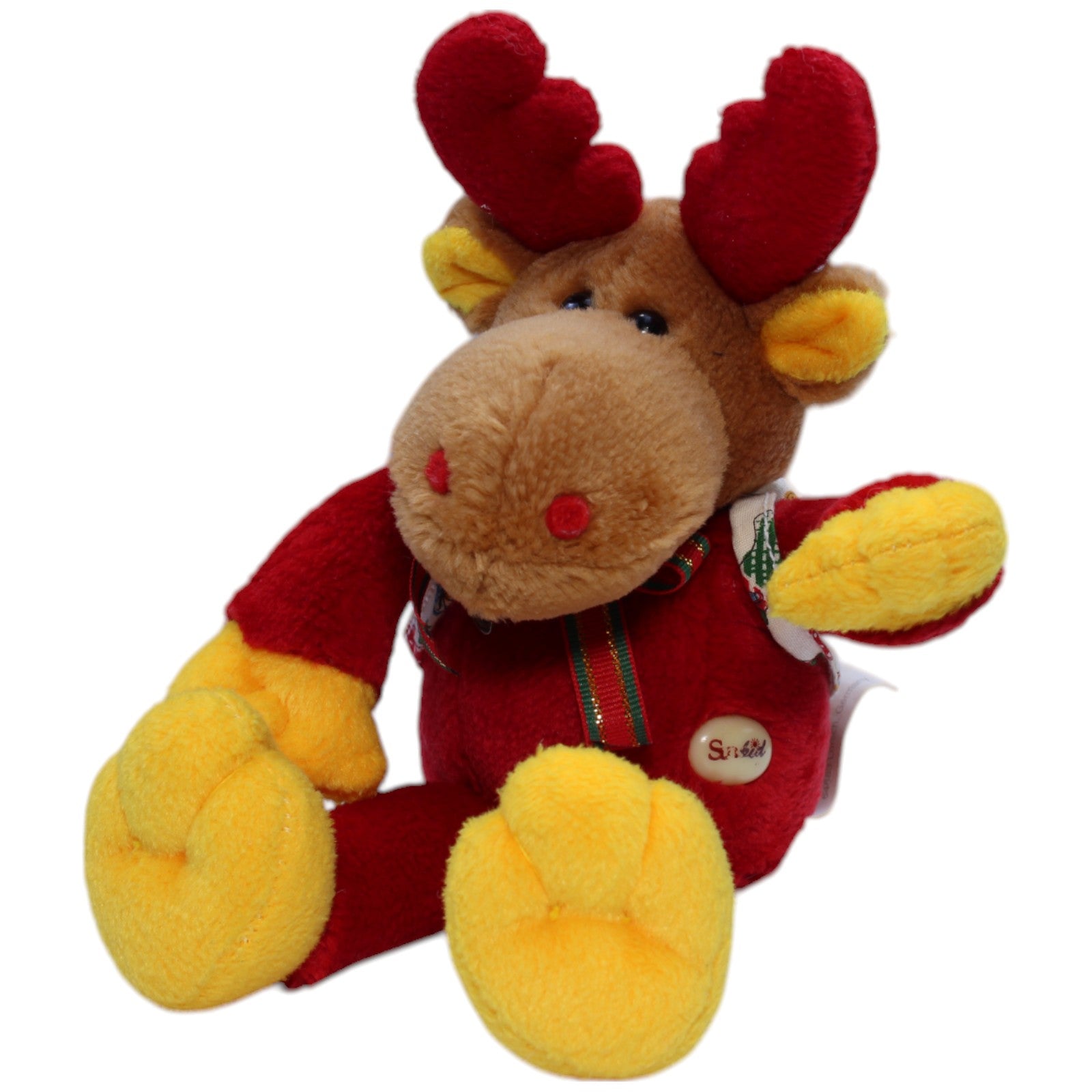 12310509 Sunkid Weihnachtlicher Elch mit Rucksack Kuscheltier Kumpel Leo Gebraucht