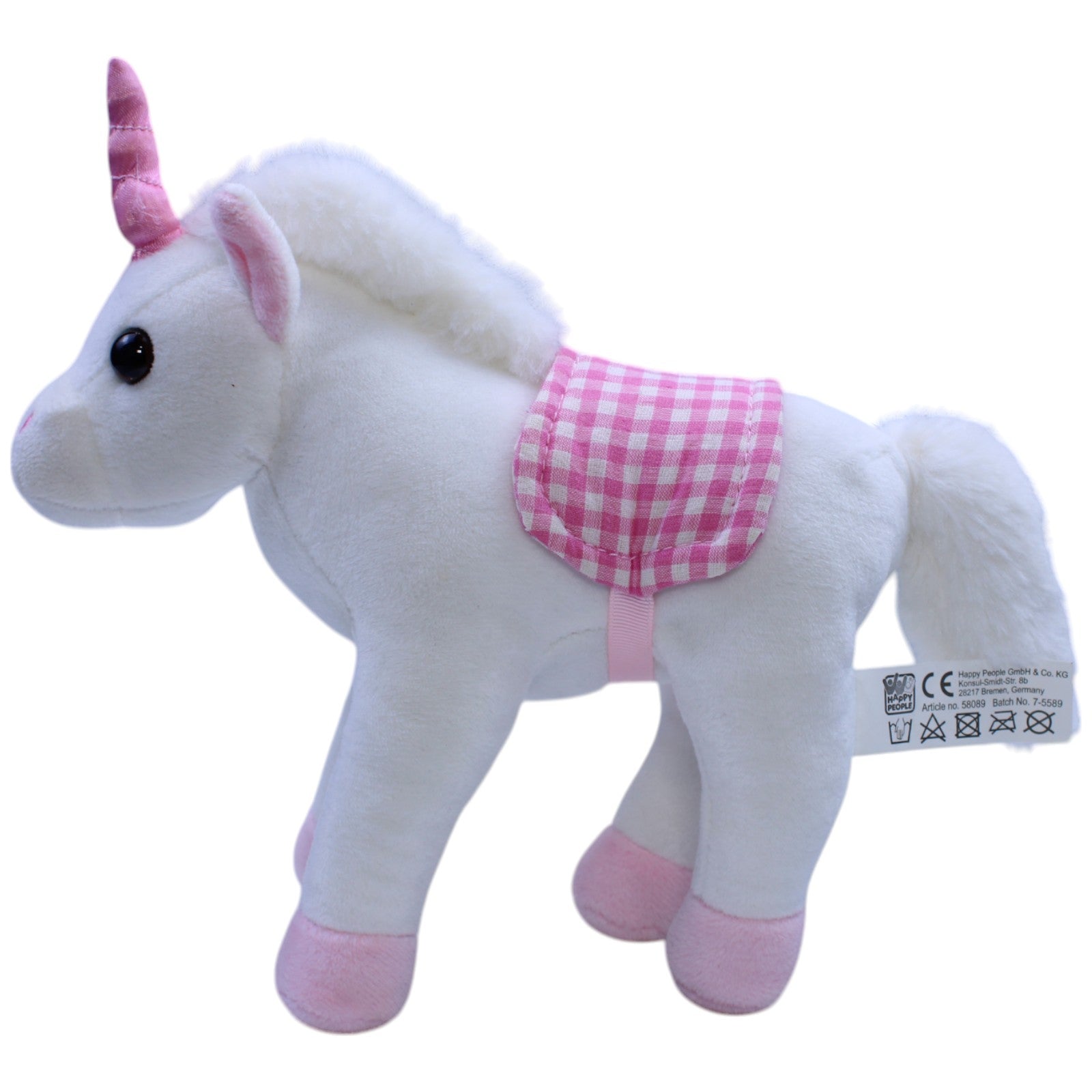 12310519 Happy People Einhorn mit Sattel Kuscheltier Kumpel Leo Gebraucht