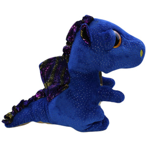 12310524 TY Blauer Drache, Saffire Kuscheltier Kumpel Leo Gebraucht