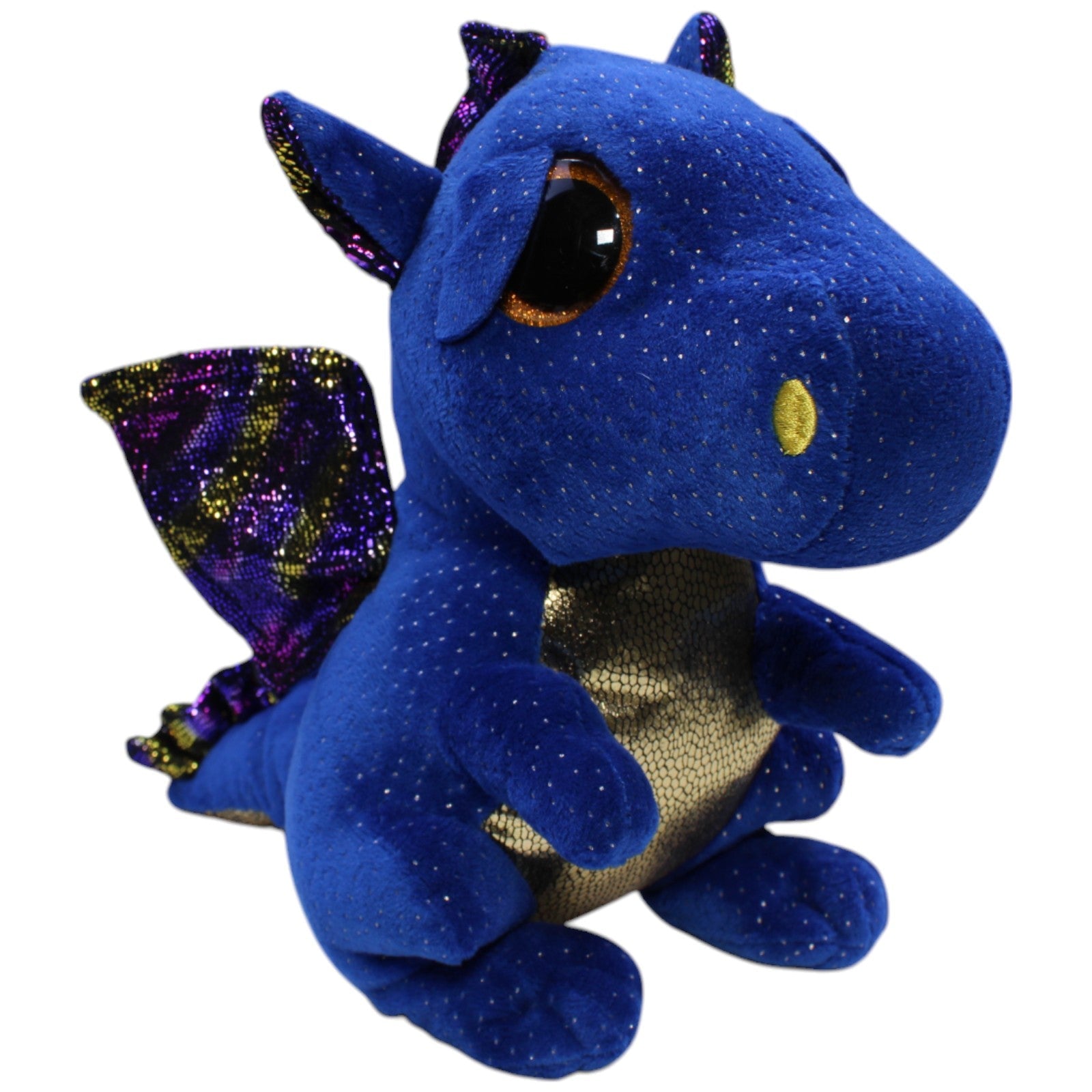 12310524 TY Blauer Drache, Saffire Kuscheltier Kumpel Leo Gebraucht