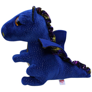 12310524 TY Blauer Drache, Saffire Kuscheltier Kumpel Leo Gebraucht