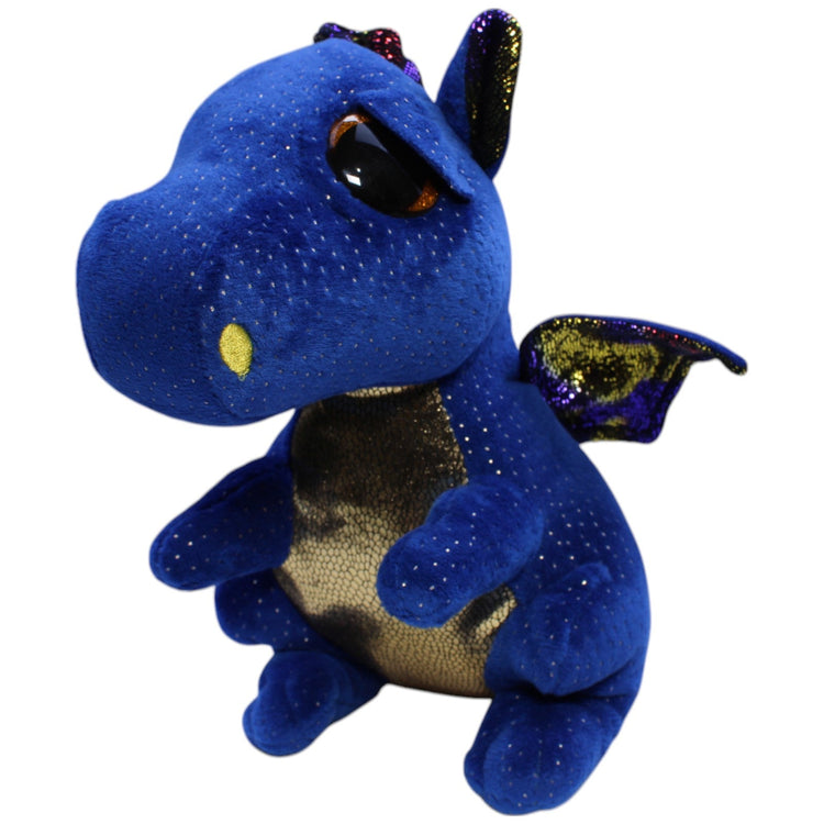 12310524 TY Blauer Drache, Saffire Kuscheltier Kumpel Leo Gebraucht