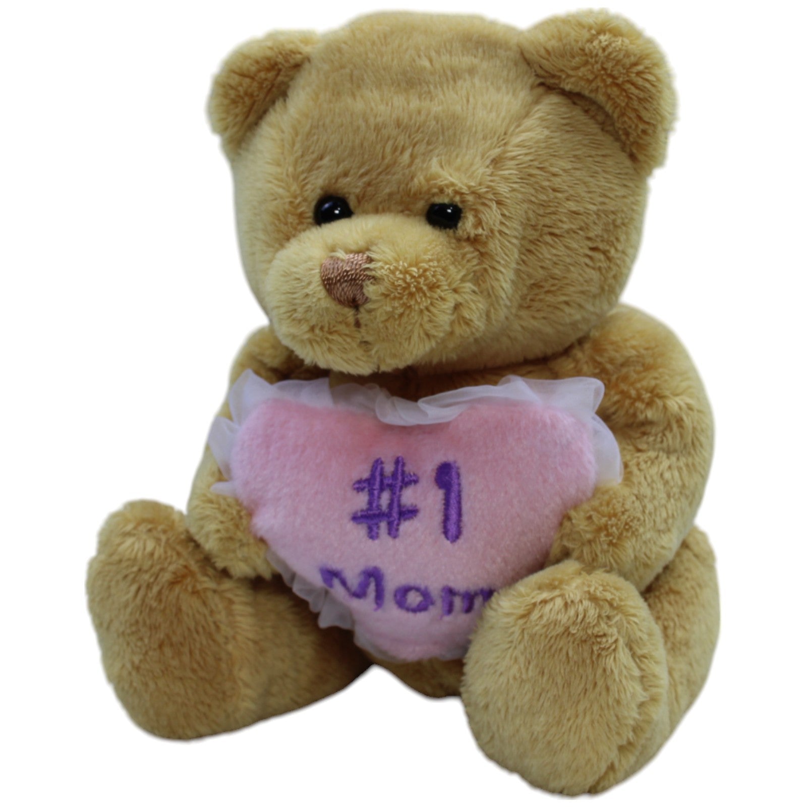 12310548 Centor Warenhandels GmbH Toy Time, Teddybär mit "# 1 Mom " Herz Kuscheltier Kumpel Leo Bär Gebraucht Teddy