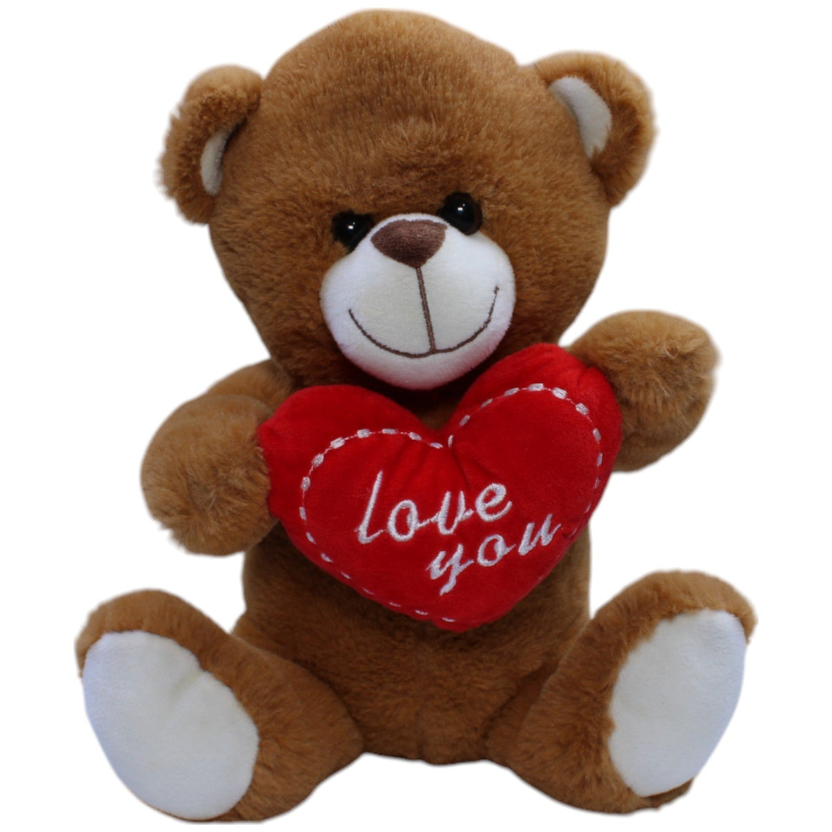 12310571 Woolworth Woolies, Teddybär mit Herz "love you" Kuscheltier Kumpel Leo Bär Gebraucht Teddy