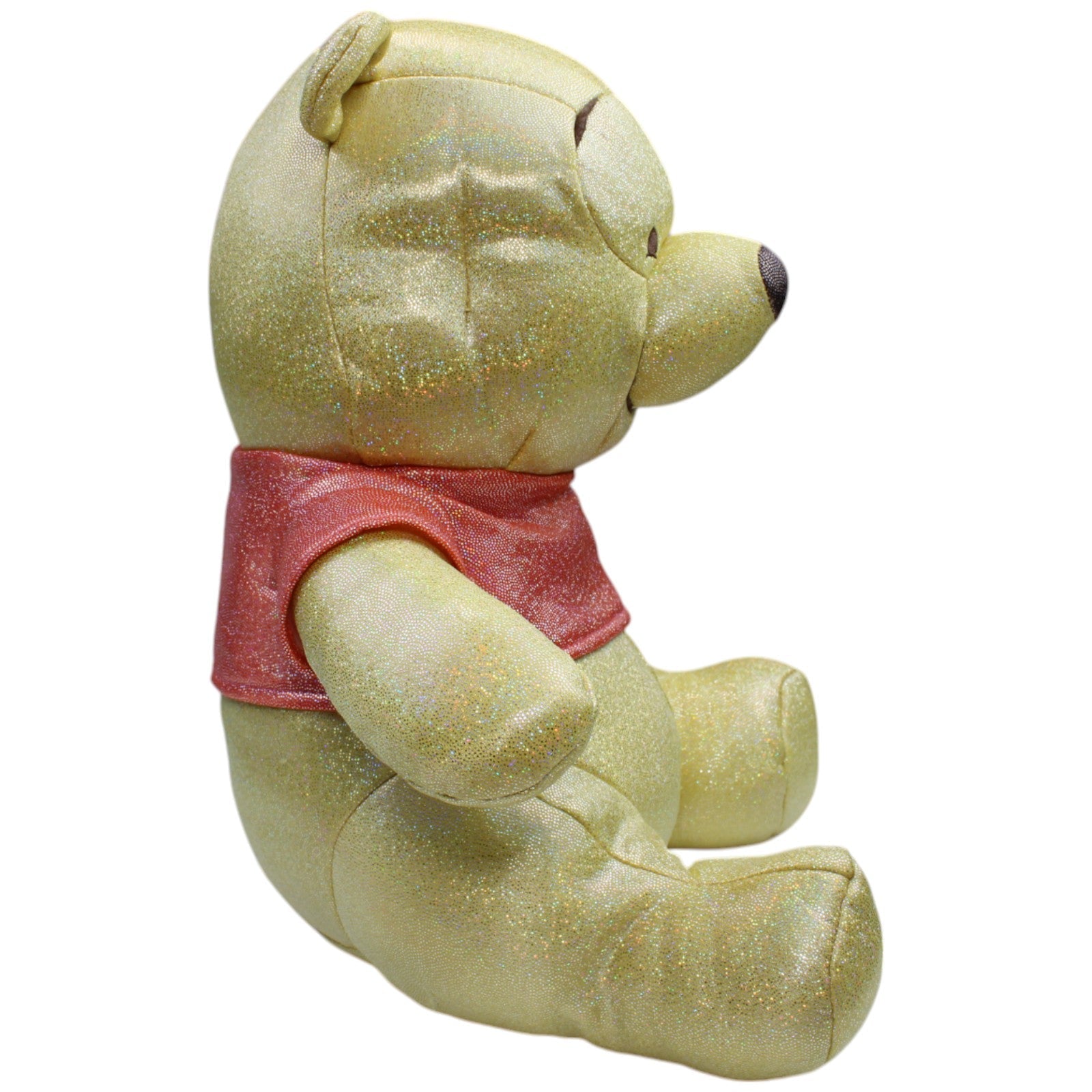 12310573 Sambro Disney 100, Glitzer Winnie Puuh mit Sound Kuscheltier Kumpel Leo Bär Gebraucht Teddy