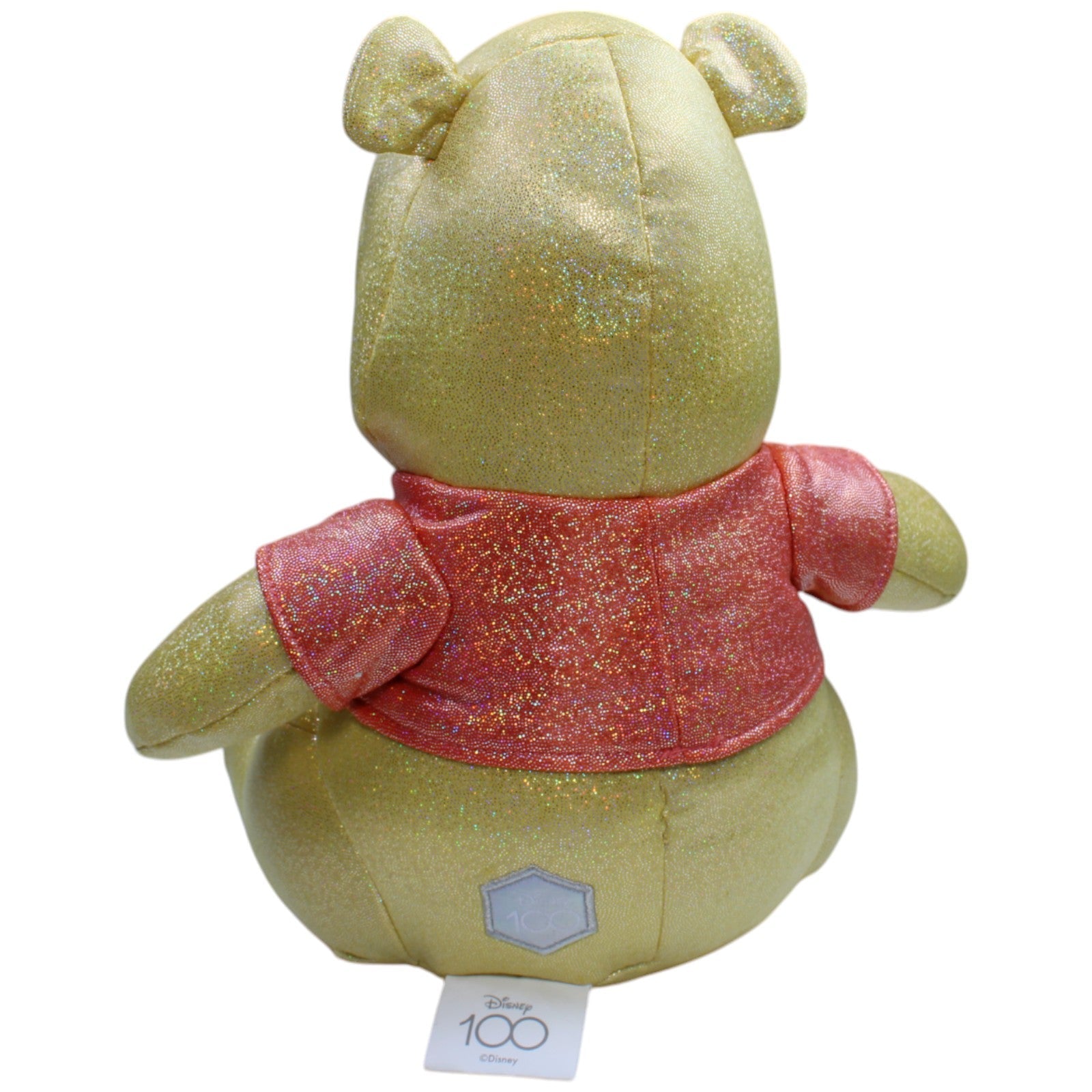 12310573 Sambro Disney 100, Glitzer Winnie Puuh mit Sound Kuscheltier Kumpel Leo Bär Gebraucht Teddy