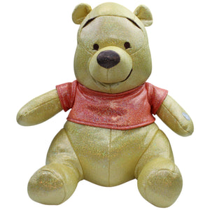 12310573 Sambro Disney 100, Glitzer Winnie Puuh mit Sound Kuscheltier Kumpel Leo Bär Gebraucht Teddy