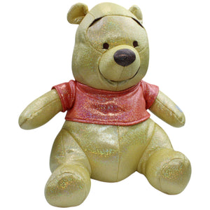 12310573 Sambro Disney 100, Glitzer Winnie Puuh mit Sound Kuscheltier Kumpel Leo Bär Gebraucht Teddy