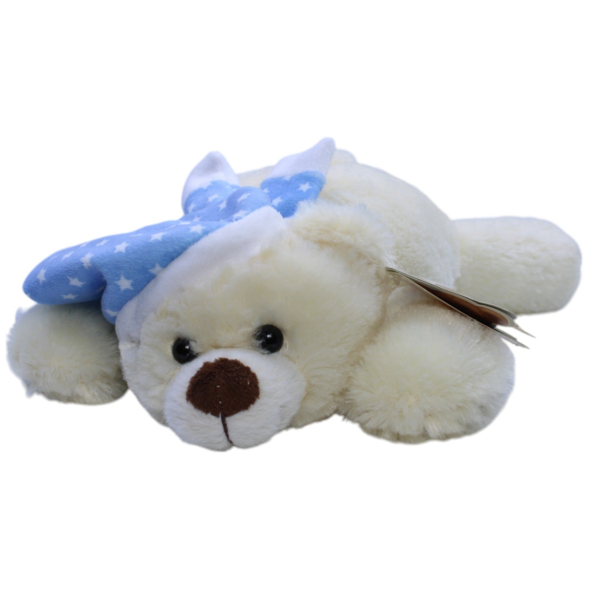 12310618 Woolworth Kuschel Woolis, Bär mit Schlafmütze Kuscheltier Kumpel Leo Bär Gebraucht Teddy