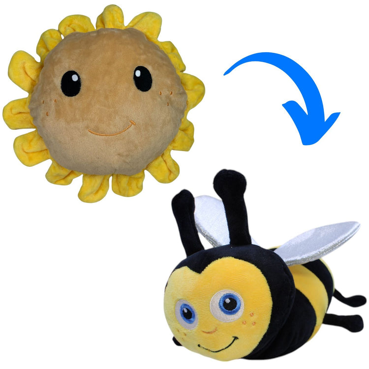 12310627 Supremia 2 in 1, Sonnenblume & Biene Kuscheltier Kumpel Leo Gebraucht Insekt