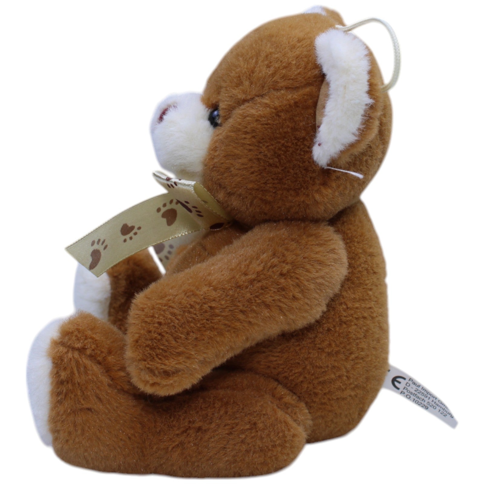 12310645 Paul Import Teddybär mit Schleife, sitzend Kuscheltier Kumpel Leo Bär Gebraucht Teddy