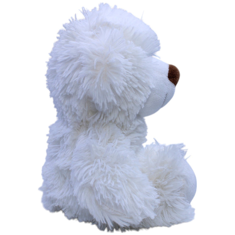 12310664 Heunec Weißer wuscheliger Teddybär Kuscheltier Kumpel Leo Bär Gebraucht Teddy