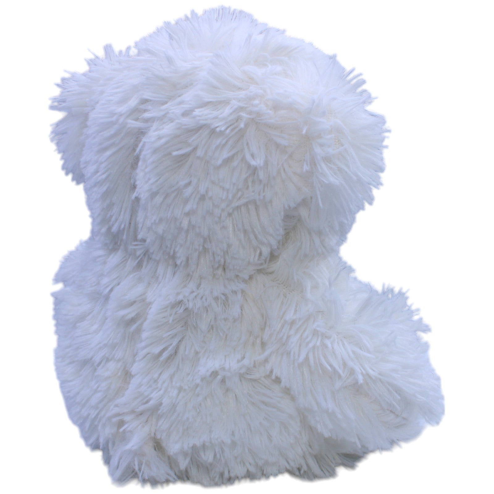 12310664 Heunec Weißer wuscheliger Teddybär Kuscheltier Kumpel Leo Bär Gebraucht Teddy