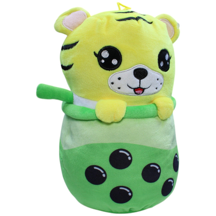 12310669 FLOTI Flos Toys, Tiger im Bubbletea, groß Kuscheltier Kumpel Leo Gebraucht