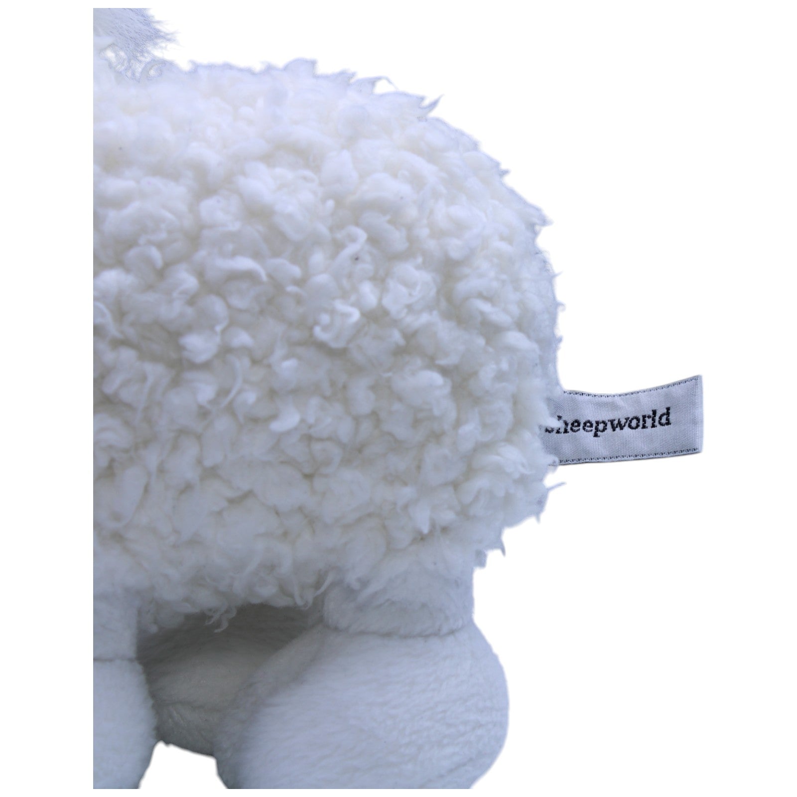 12310675 Sheepworld Sheepworld, Schaf weiß mit schwarzer Schleife Kuscheltier Kumpel Leo Gebraucht