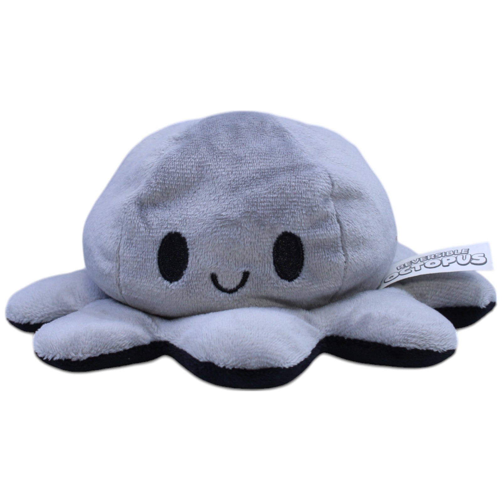 12310687 Whitehouse Leisure Reversible Octopus, grau/schwarz Kuscheltier Kumpel Leo Gebraucht Krake Oktopus