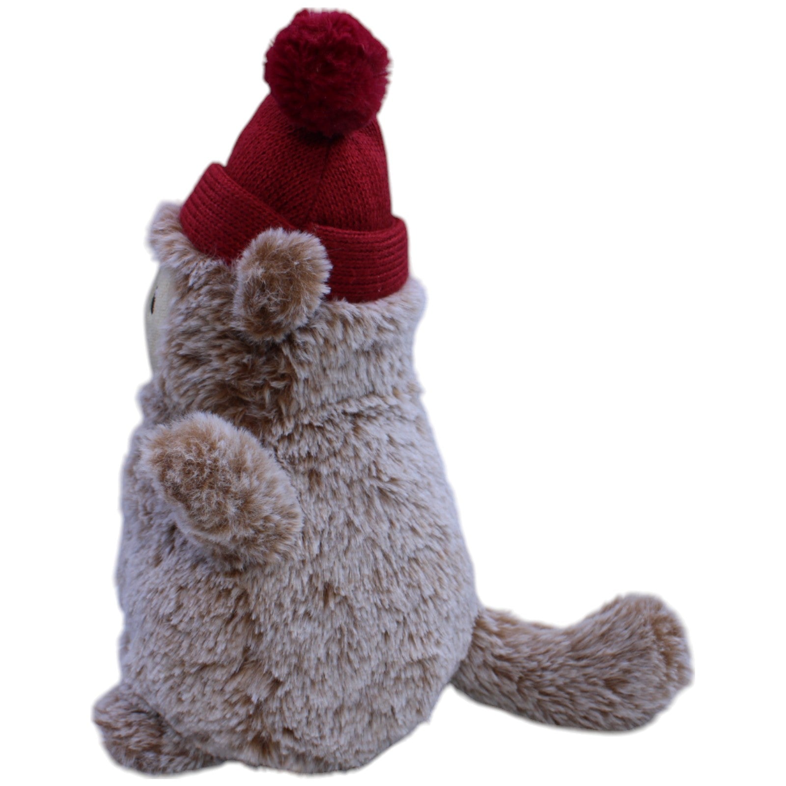 12310689 Boost Collectibles AG Winter Daheim Sammelaktion, Äffchen mit Wintermütze Kuscheltier Kumpel Leo Coop Gebraucht