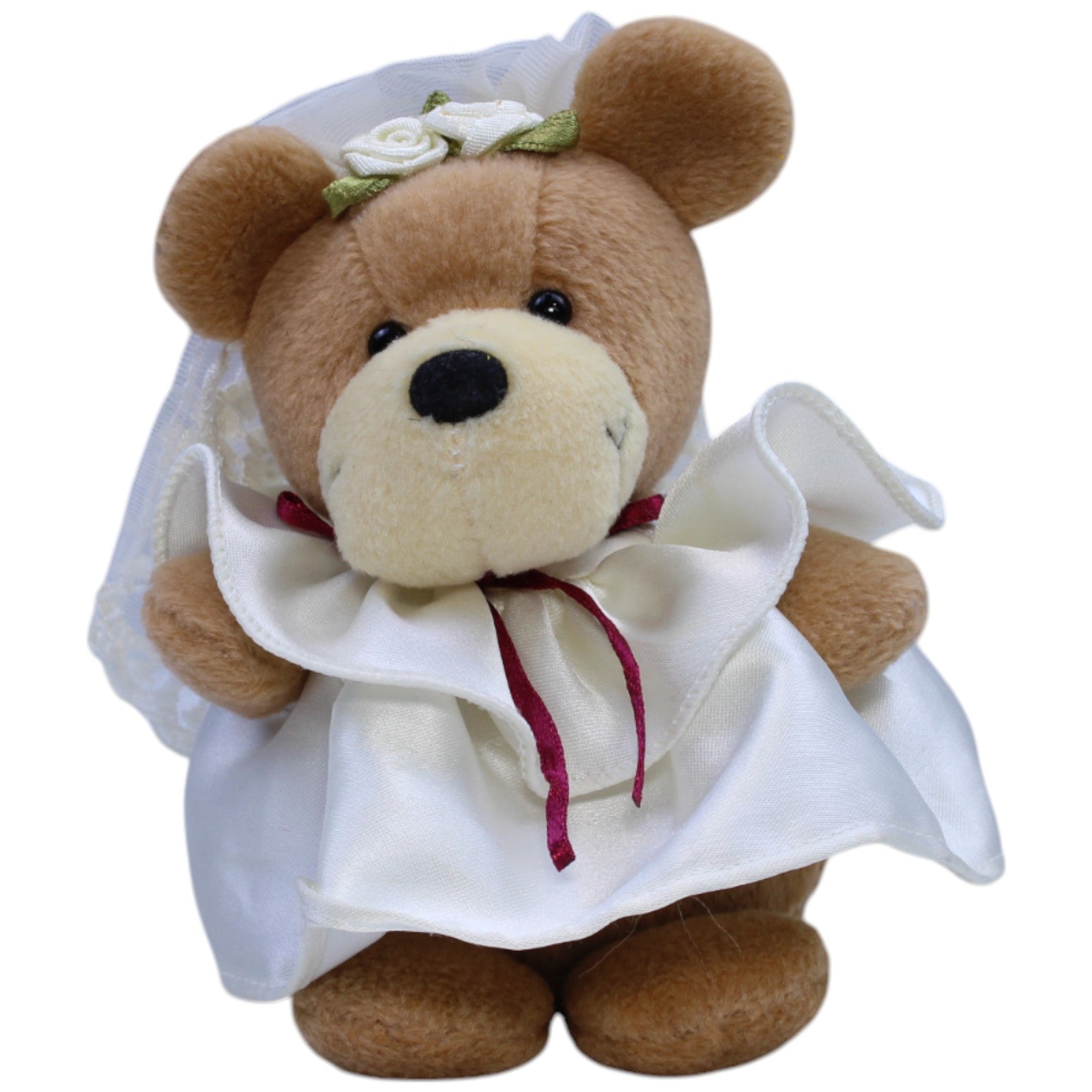 12310699 NICI Bär im Hochzeitskleid Kuscheltier Kumpel Leo Bär Gebraucht Teddy