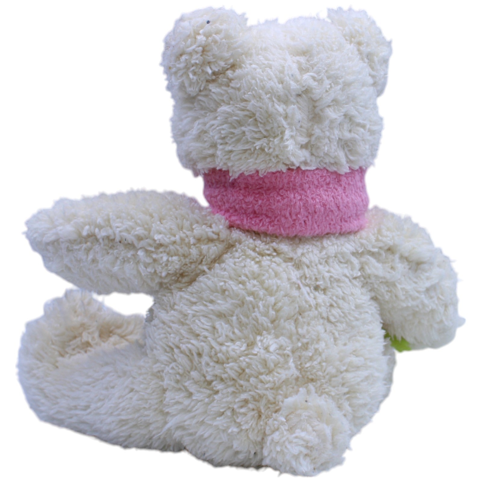 12310710 Unbekannt Cremefarbiger Teddybär mit Schal Kuscheltier Kumpel Leo Bär Gebraucht Teddy