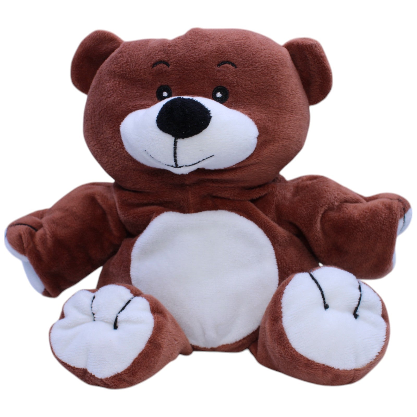 12310711 RMS International Europe Brauner weicher Teddybär Kuscheltier Kumpel Leo Bär Gebraucht Teddy