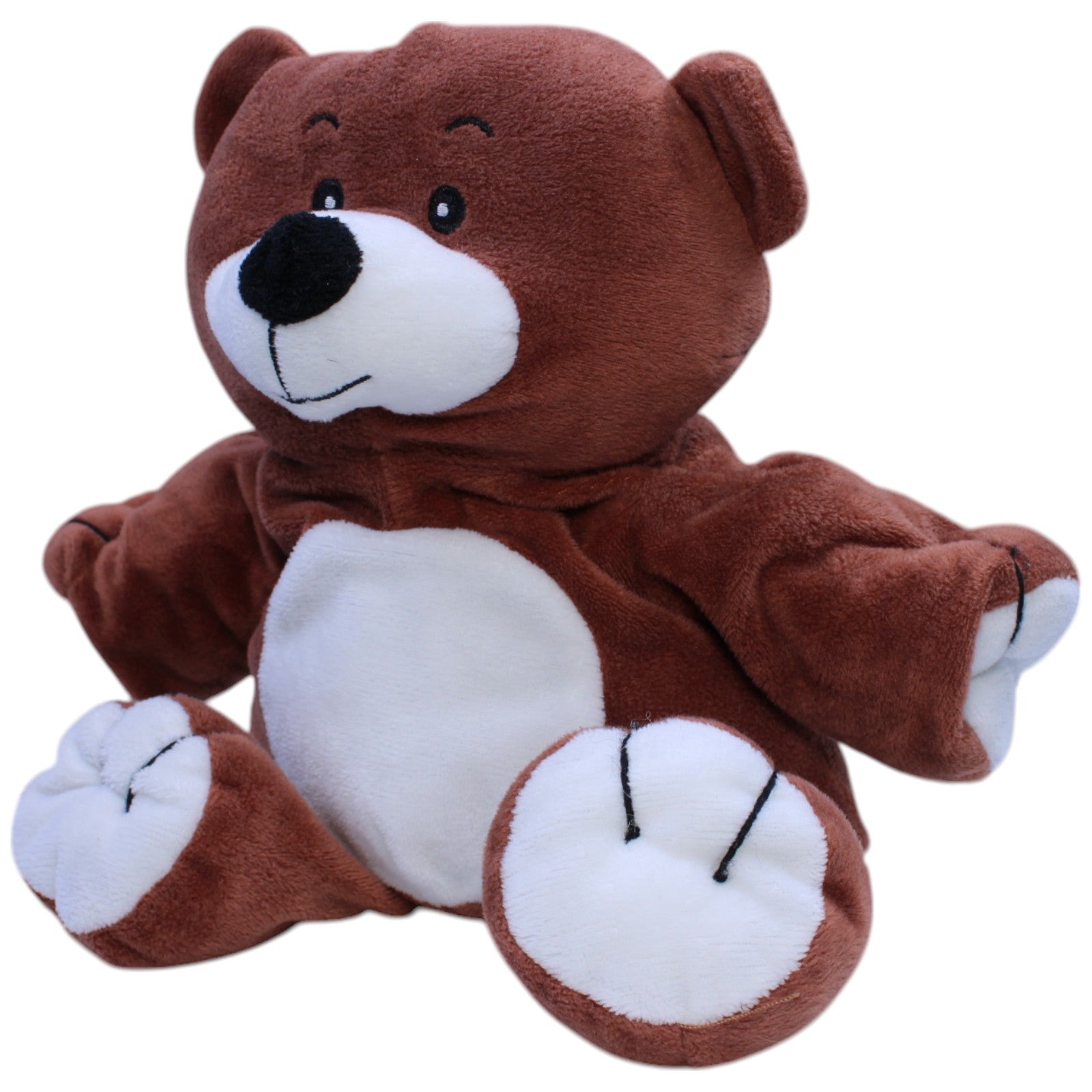 12310711 RMS International Europe Brauner weicher Teddybär Kuscheltier Kumpel Leo Bär Gebraucht Teddy