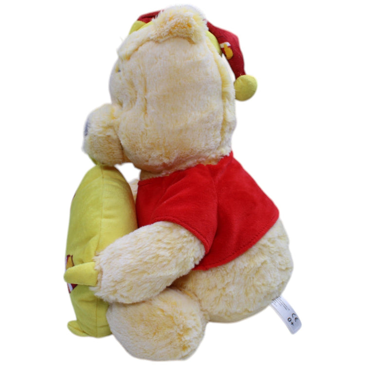 12310726 PTS SRL Disney Winnie Puuh mit Honig Kissen und Schlafmütze Kuscheltier Kumpel Leo Bär Gebraucht Teddy