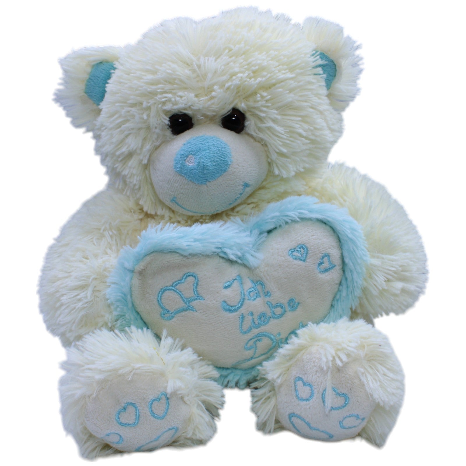 12310727 Morgenroth Teddybär mit Herz "Ich liebe dich" Kuscheltier Kumpel Leo Bär Gebraucht Teddy