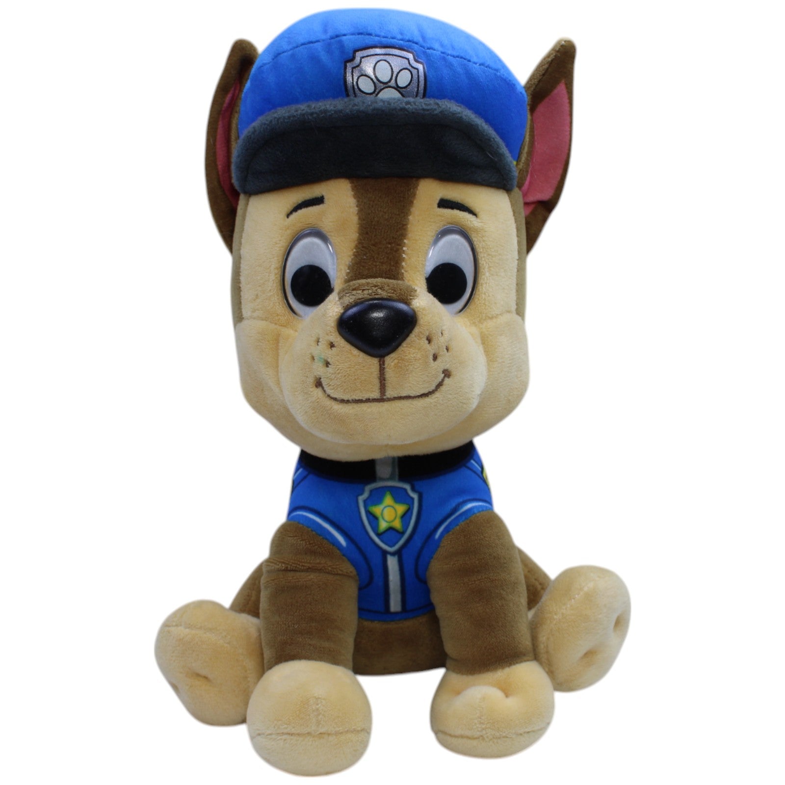 12310731 Spin Master Chase aus Paw Patrol, sitzend Kuscheltier Kumpel Leo Gebraucht Paw Patrol